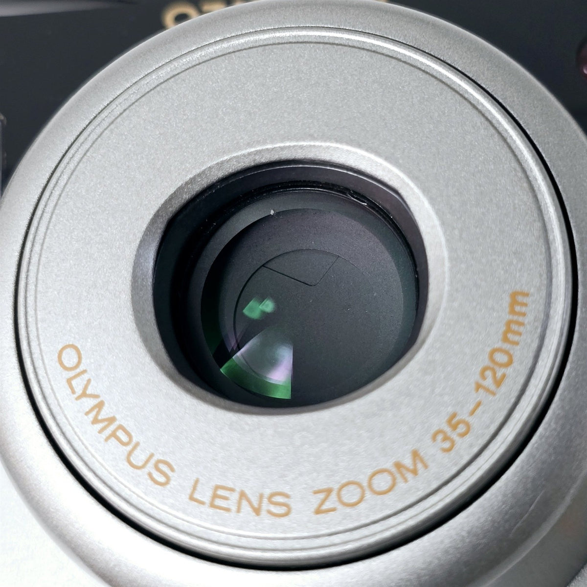 [Pre-owned] Olympus OZ 120 Zoom Point & Shoot 35mm Film Camera (Silver) — Mint — Japan #5644