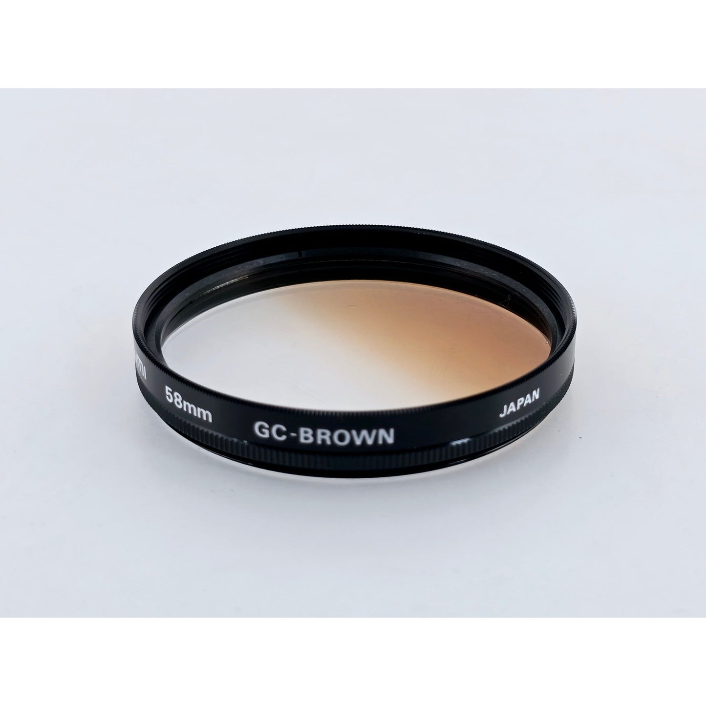 [Pre-owned] Marumi 58mm GC-Brown Lens Filter — Near MINT — Japan #4140
