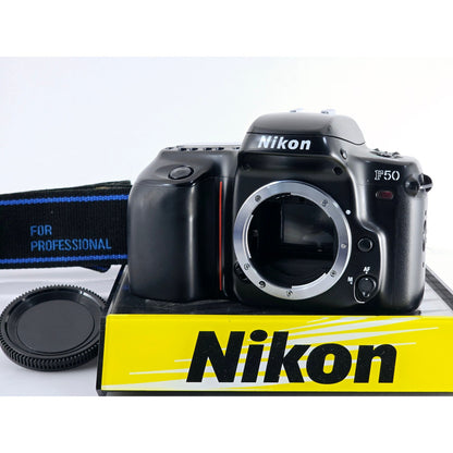 [Pre-owned] Nikon F50 Panorama SLR 35mm Film Camera (Body Only) — Near MINT+++ — Japan #3866