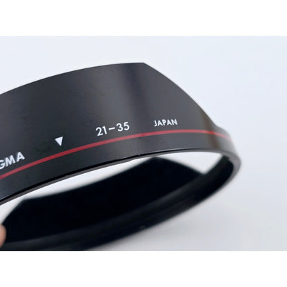 [Pre-owned] Sigma 21-35mm f/3.5-4.2 II Wide Angle Lens Hood — Near MINT — Japan #4729