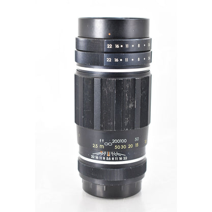 [Pre-owned] Pentax Tele-Takumar 200mm F5.6 MF Telephoto Lens M42 — Near MINT — Japan #2254