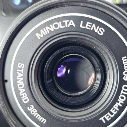 [Pre-owned] Minolta AF-Tele 35mm Point & Shoot Film Camera — Near Mint — Japan #5297