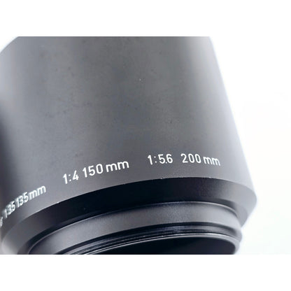 [Pre-owned] Pentax 49mm Metal Lens Hood for Takumar 135/3.5 150/4 200/5.6 — MINT — Japan #3965