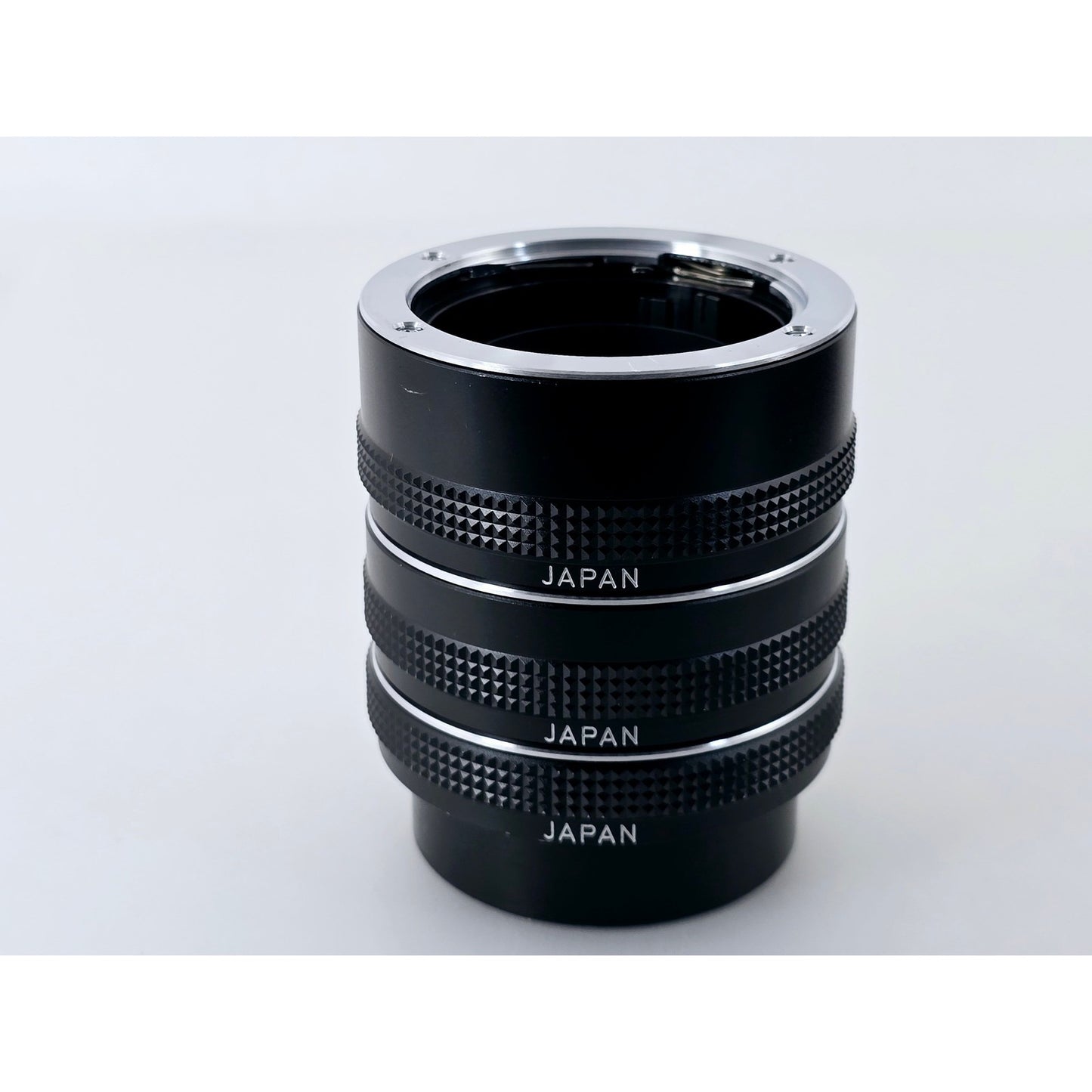 [Pre-owned] Contax Auto Extension Tube Set 13mm 20mm 27mm — Top MINT — Japan #4918