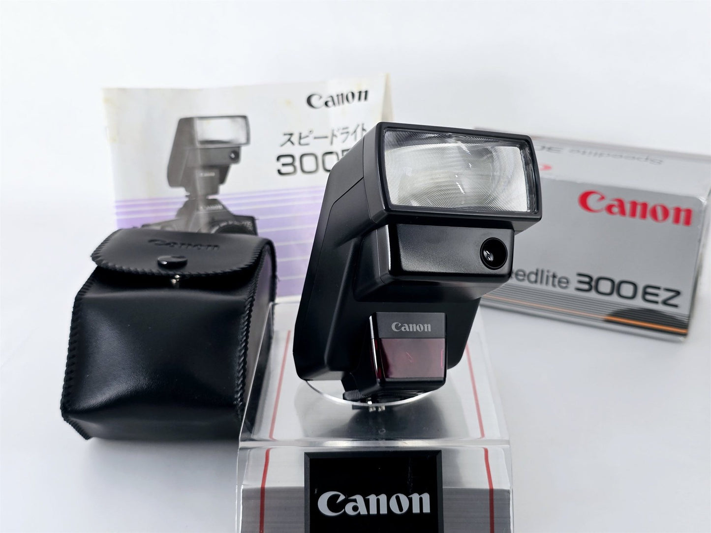 [Pre-owned] Canon Speedlite 300 EZ Shoe Mount Flash for EOS SLR — Mint — Japan #5338