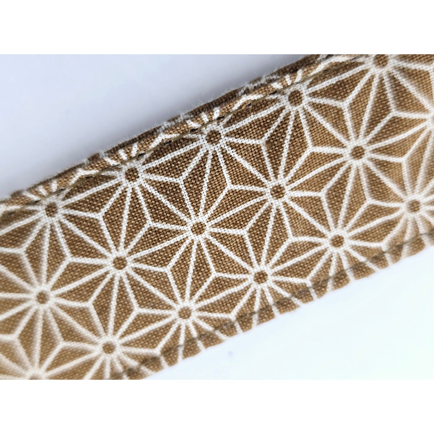 [Pre-owned] Nikon Japanese Hemp Leaf Pattern Camera Strap 3.2cm (1.3in) — Unused — Japan #2911