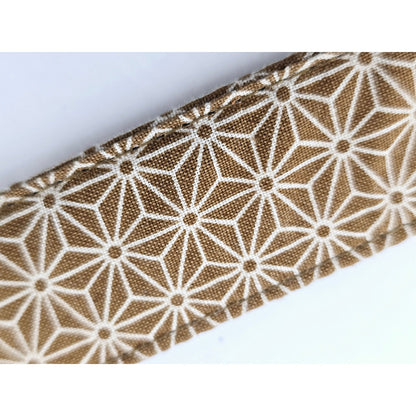 [Pre-owned] Nikon Japanese Hemp Leaf Pattern Camera Strap 3.2cm (1.3in) — Unused — Japan #2911