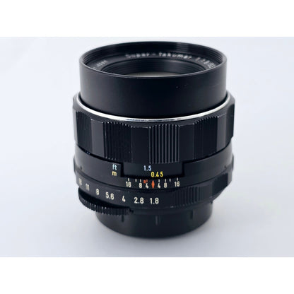 [Pre-owned] Pentax Super-Takumar 55mm F1.8 Standard MF Lens M42 — Near MINT+++ — Japan #4624