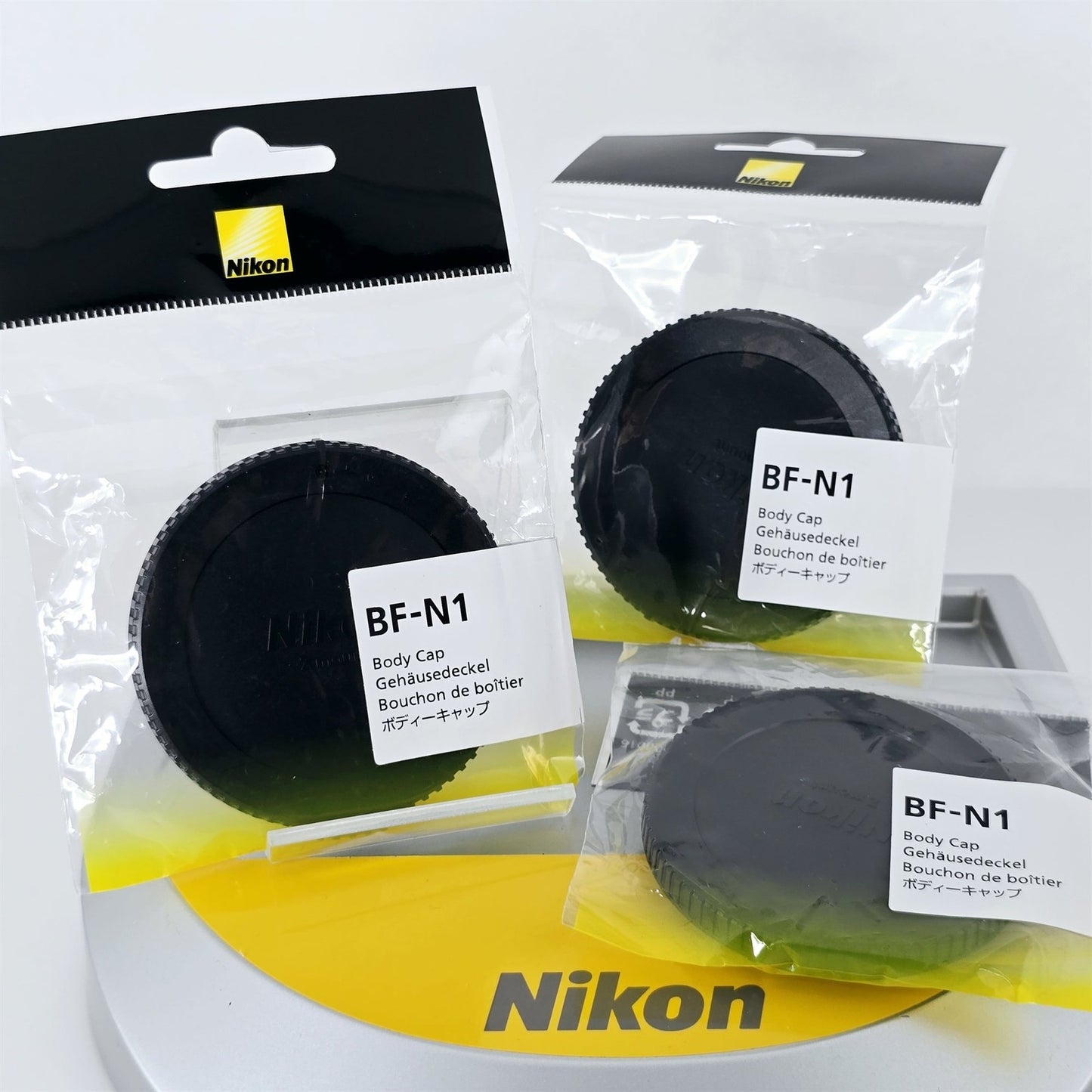 [Pre-owned] Nikon BF-N1 Body Cap for Z f Zfc Z9 Z6 Z7 (Set of 3) — Unused — Japan #5474