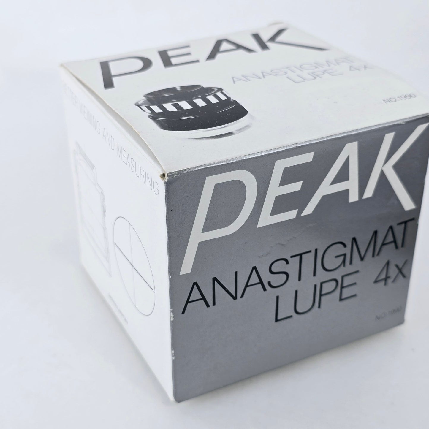[Pre-owned] Peak Anastigmat Lupe Loupe 4x Magnifier No.1990 — MINT — Japan #4424
