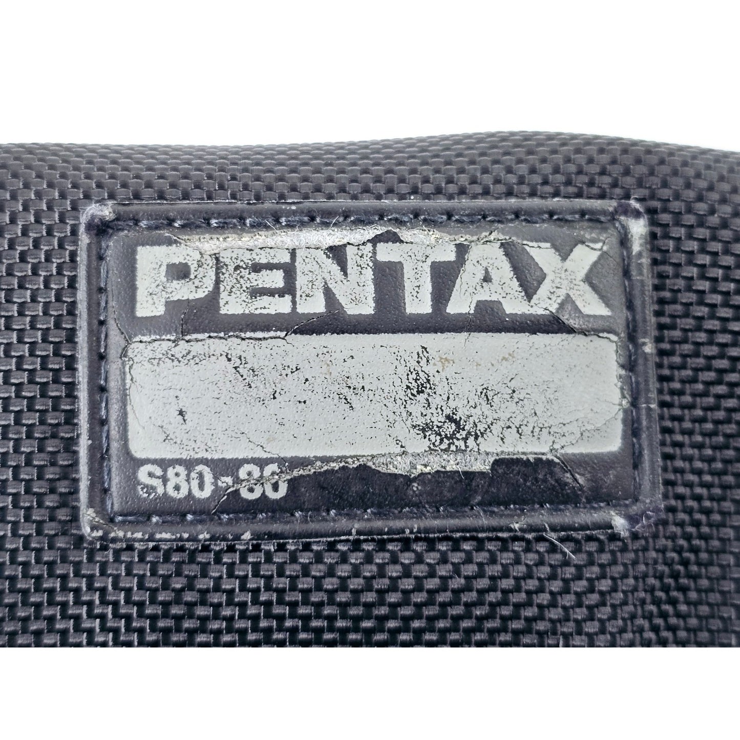 [Pre-owned] Pentax Soft Lens Case S80-80 for FA 85mm f/1.4 & 80-200mm f/2.8 — Near MINT — Japan #4708