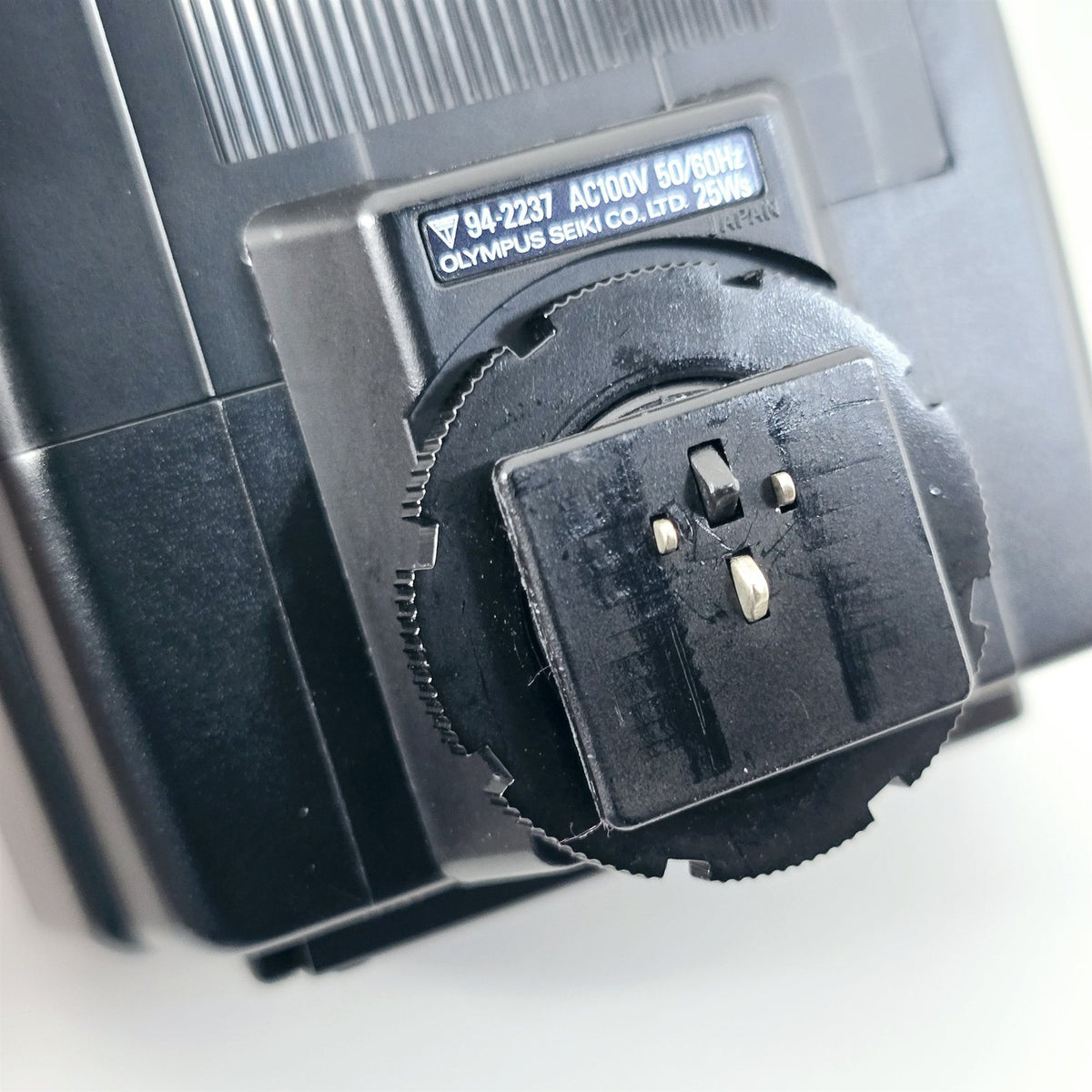 [Pre-owned] Olympus T20 OM System Electronic Flash (Shoe Mount) — Near Mint — Japan #5572