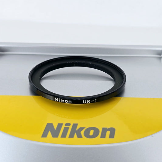 [Pre-owned] Nikon UR-1 Metal Step-Up Ring Filter Adapter 62mm to 72mm — Mint — Japan #5411