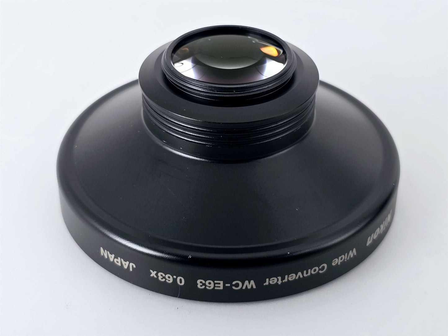 [Pre-owned] Nikon WC-E63 0.63x Wide Converter w/ UR-E4 Adapter — Mint — Japan #5273