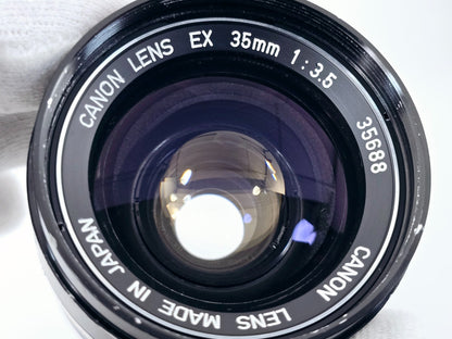 Set of 3🌸[Exc+++++] Canon EX lens 35mm 95mm 125mm F3.5 Lens From Japan