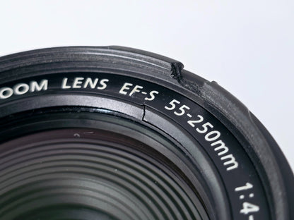 Read🌸[Opt Near MINT] Canon EF-S 55-250mm F4-5.6 IS II Zoom Lens From JAPAN