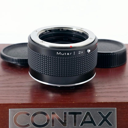 [Pre-owned] Contax Carl Zeiss Mutar I 2x T* Teleconverter C/Y — MINT — Japan #1698