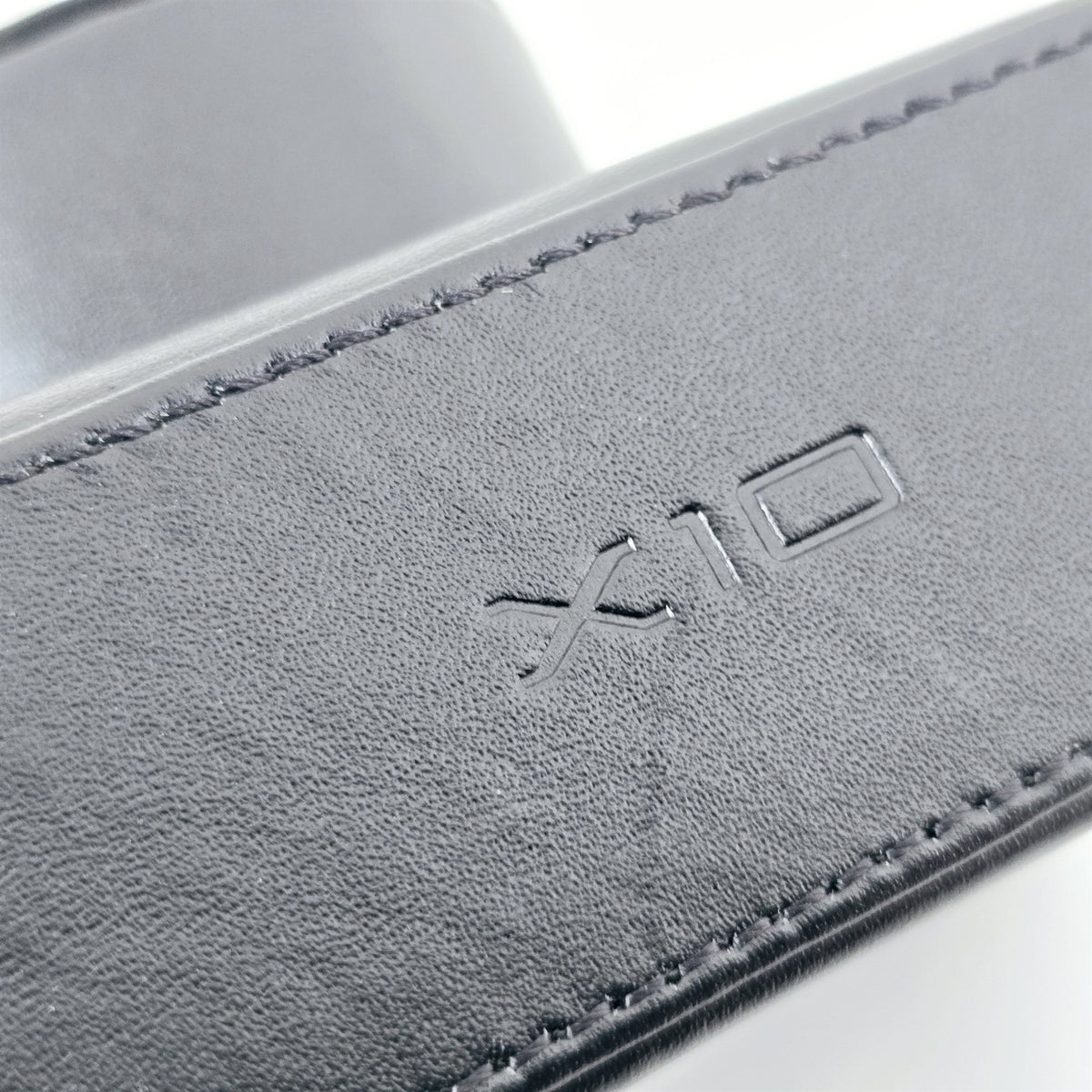 [Pre-owned] Genuine Fujifilm LC-X10 Black Leather Camera Case for X10 — Mint — Japan #5514