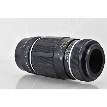 [Pre-owned] Pentax Tele-Takumar 200mm F5.6 MF Telephoto Lens M42 — Near MINT — Japan #2254