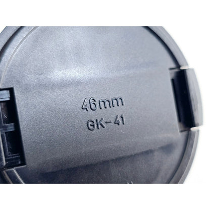 [Pre-owned] Contax GK-B Body Cap & GK-41 46mm Front Lens Cap for G1 G2 — Top MINT — Japan #4180