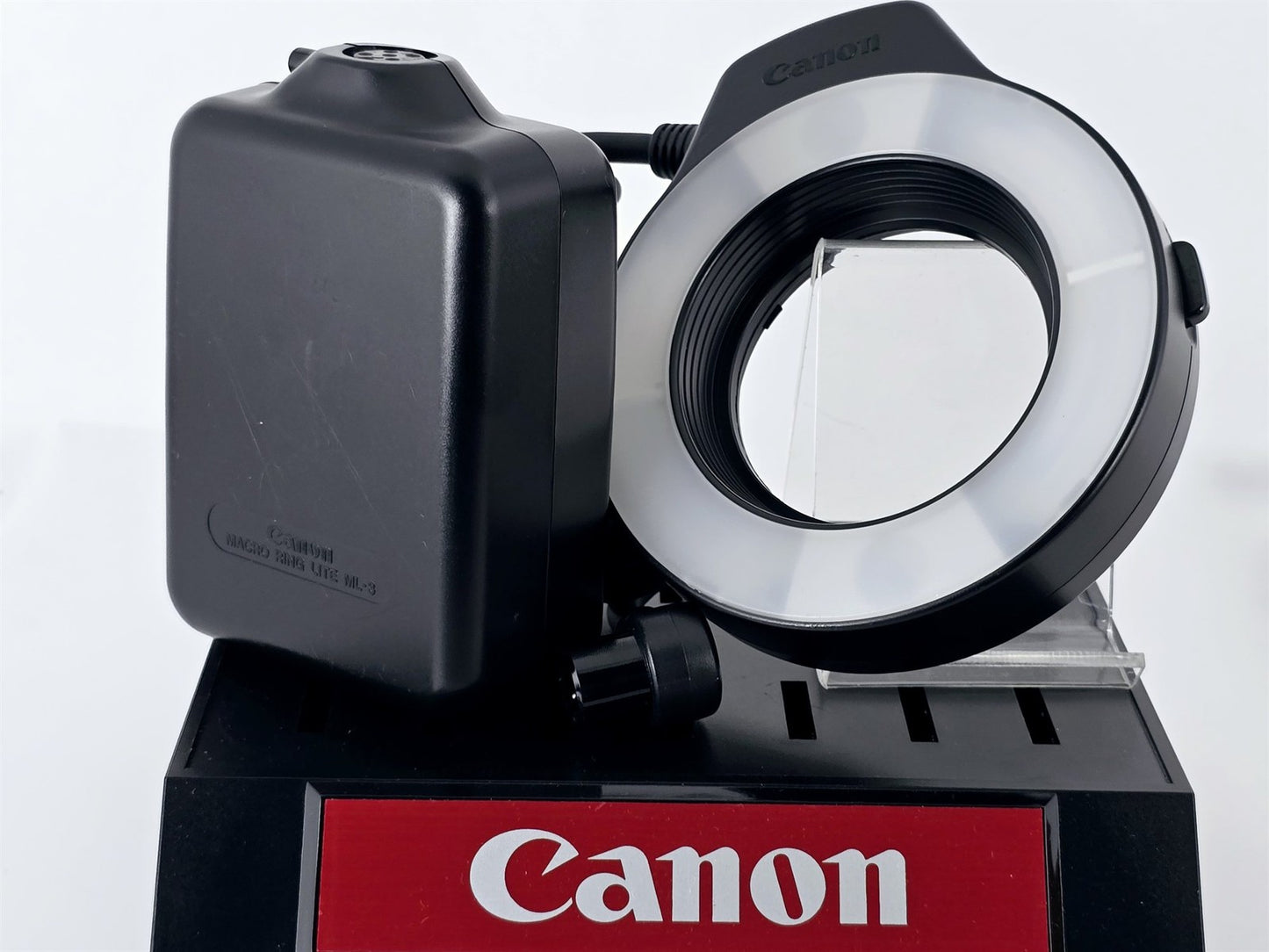 [Pre-owned] Canon ML-3 Macro Ring Lite Flash for FD Mount — Excellent+++++ — Japan #5038