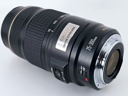 🌸[MINT] Canon EF 75-300mm F4-5.6 IS USM AF Telephoto Zoom Lens From Japan