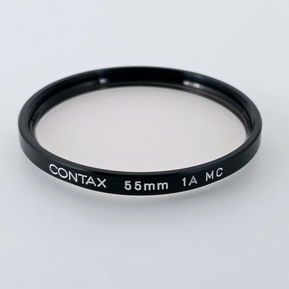 [Pre-owned] Contax 55mm 1A Skylight MC Protective Lens Filter — Mint — Japan #5583
