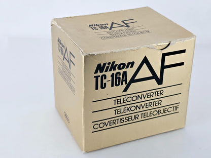 🌸[MINT] Genuine Nikon TC-16A AF Teleconverter 1.6X Nikon F From Japan