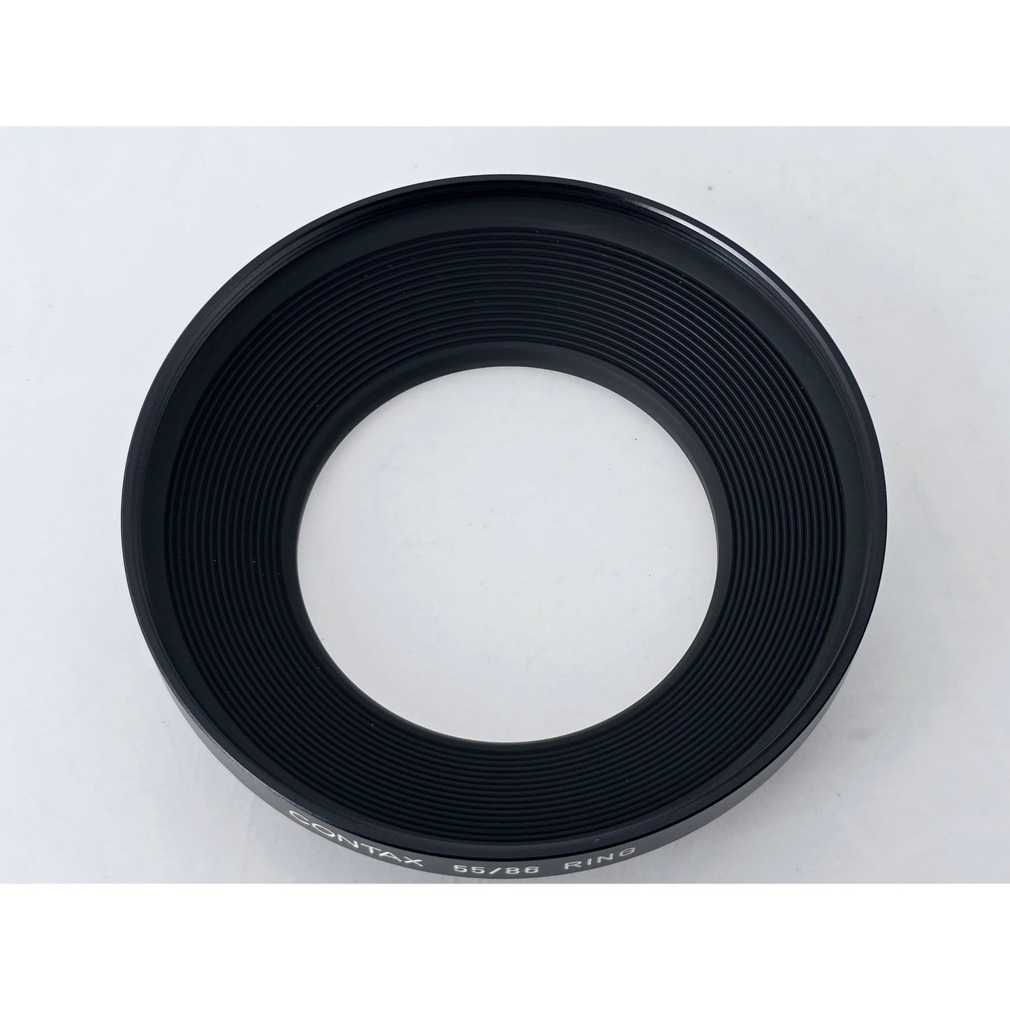 [Pre-owned] Contax Genuine Metal 55/86 Step Up Ring Adapter — Top MINT — Japan #4450