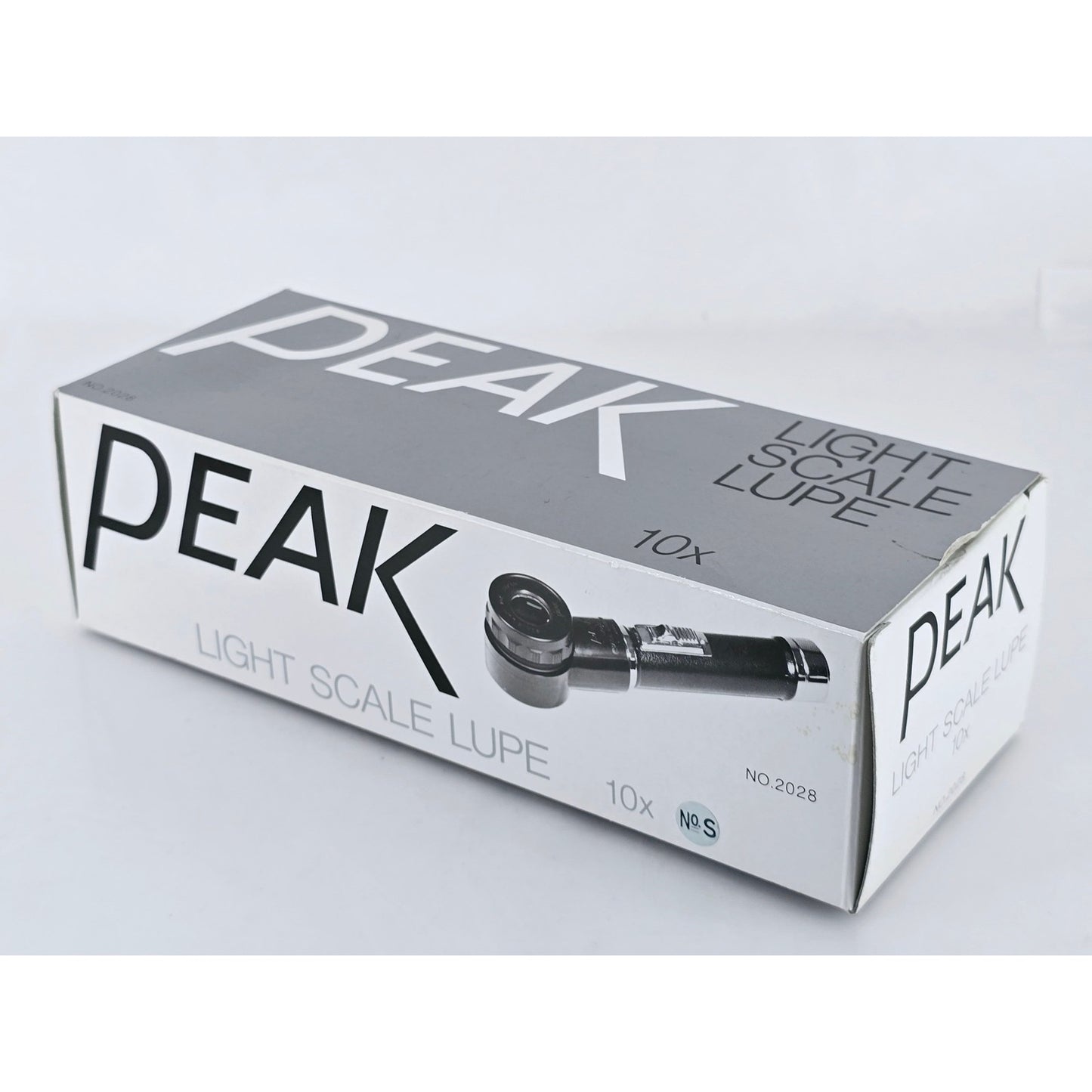 [Pre-owned] Peak Light Scale Lupe 10x Portable Magnifier No.2028 — MINT — Japan #4174