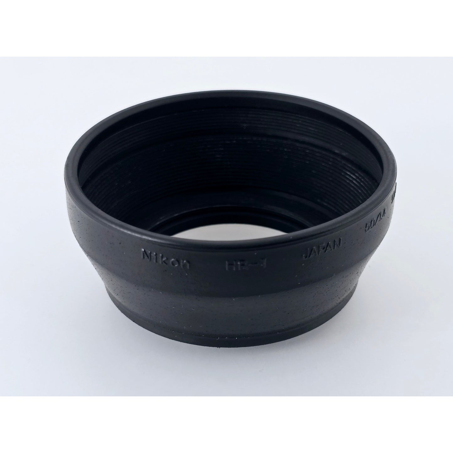 [Pre-owned] Nikon HR-1 Rubber Lens Hood 52mm for 50mm f/1.4 & 50mm f/1.8 — Near MINT — Japan #4936