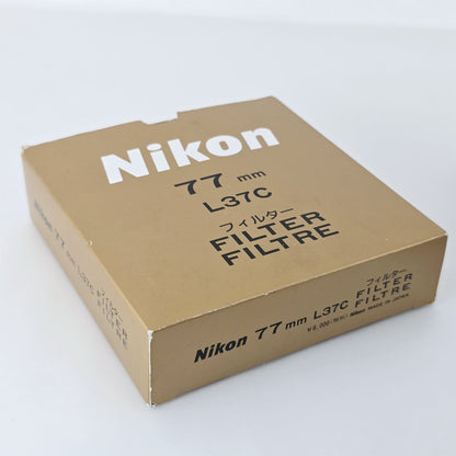 [Pre-owned] Nikon L37C 77mm UV Protective Lens Filter — Mint — Japan #5470