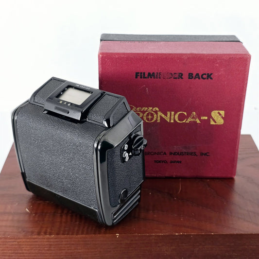 [For Parts] Bronica Zenza S 6x6 Medium Format Film Back Holder From Japan