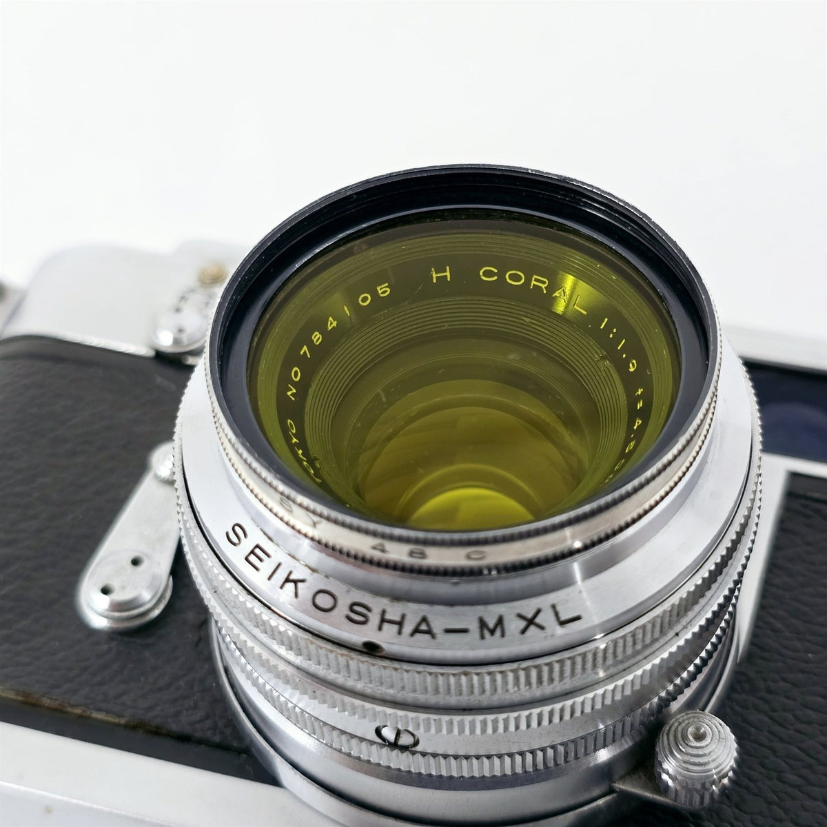 [Pre-owned] Aires 35 IIIC Rangefinder 35mm Film Camera Silver — Excellent+++++ — Japan #5656
