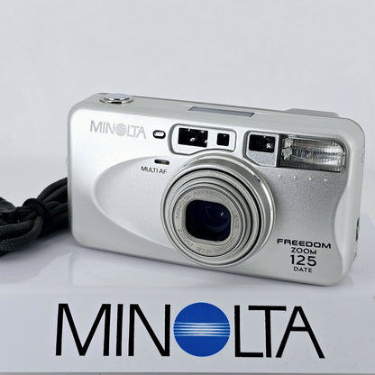 [Pre-owned] Minolta Freedom Zoom 125 Date 35mm Point & Shoot Film Camera — Near Mint — Japan #5394