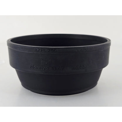 [Pre-owned] Mamiya 77mm Rubber Lens Hood for Sekor (RB67 127-250 / M645 145) — MINT — Japan #4226