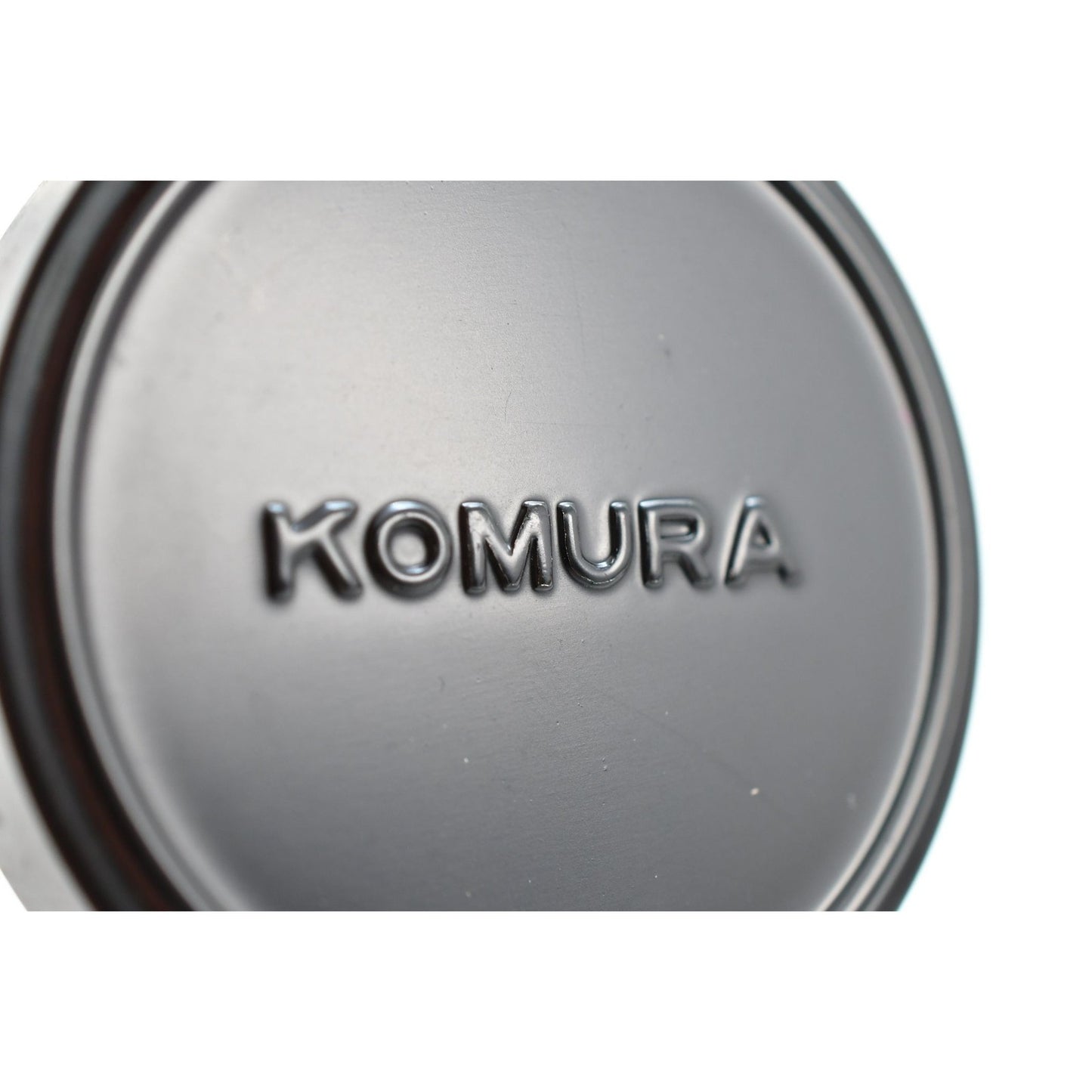[Pre-owned] Komura 57mm Metal Slip On Front Lens Cap — MINT — Japan #2378