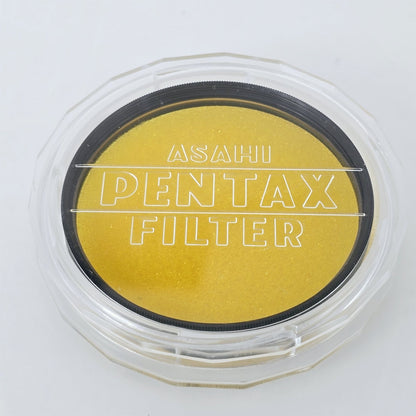 [Pre-owned] Pentax SMC 58mm Y48 (Y2) Yellow Lens Filter — Near Mint — Japan #5596