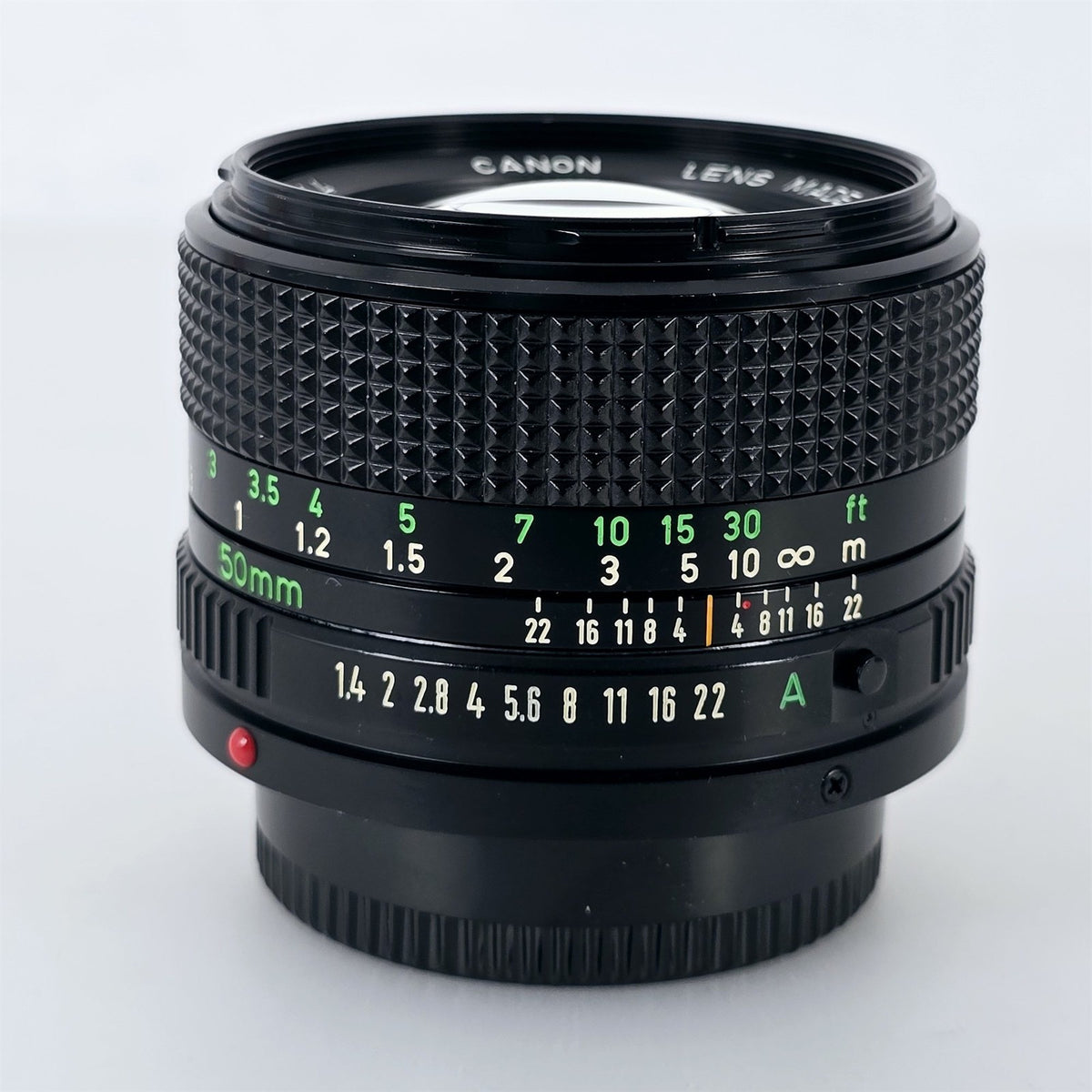 [Pre-owned] Canon New FD 50mm F1.4 MF Standard Prime Lens — Near Mint+++ — Japan #5775