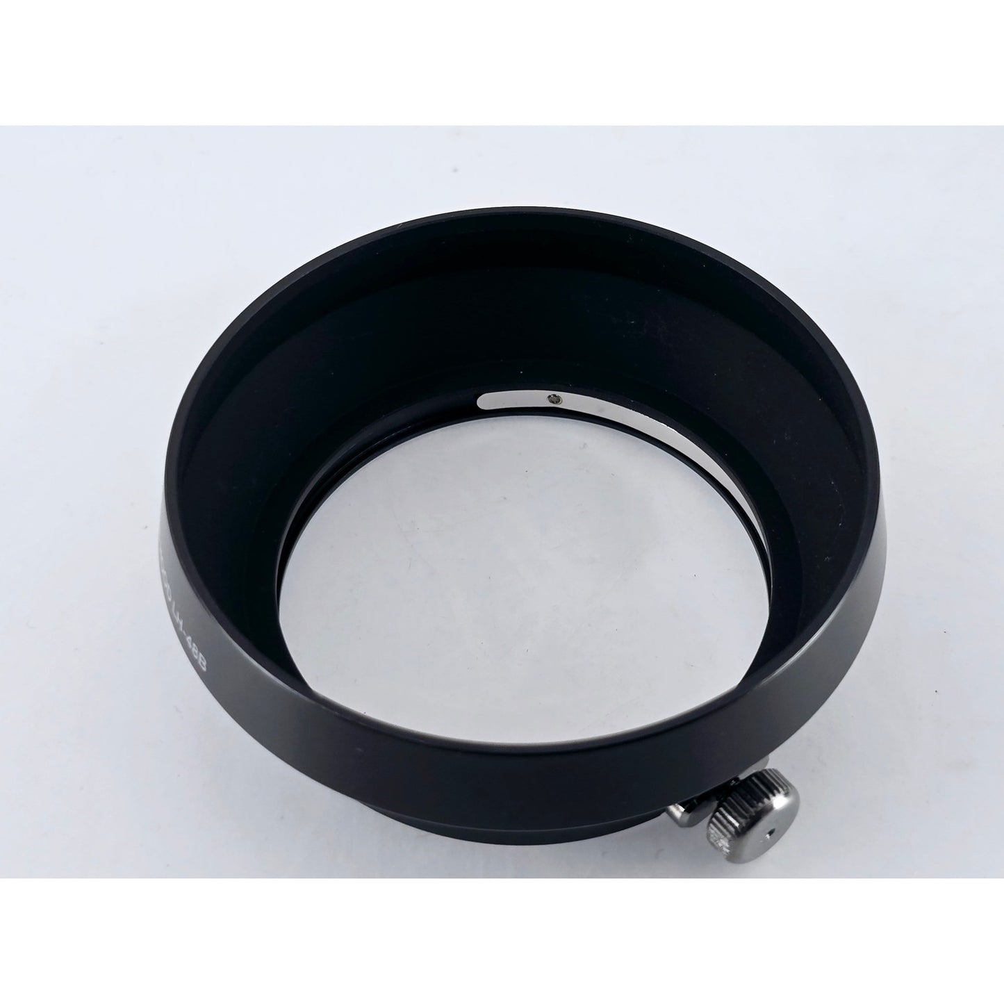 [Pre-owned] Olympus Pen LH-48B Black Metal Lens Hood for 17mm F1.8 — Top MINT — Japan #4087