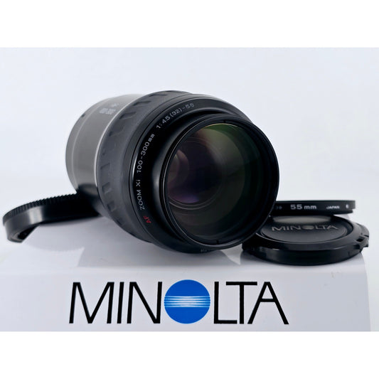 [Pre-owned] Minolta AF Zoom Xi 100-300mm F4.5-5.6 Zoom Lens A Mount — MINT — Japan #4790