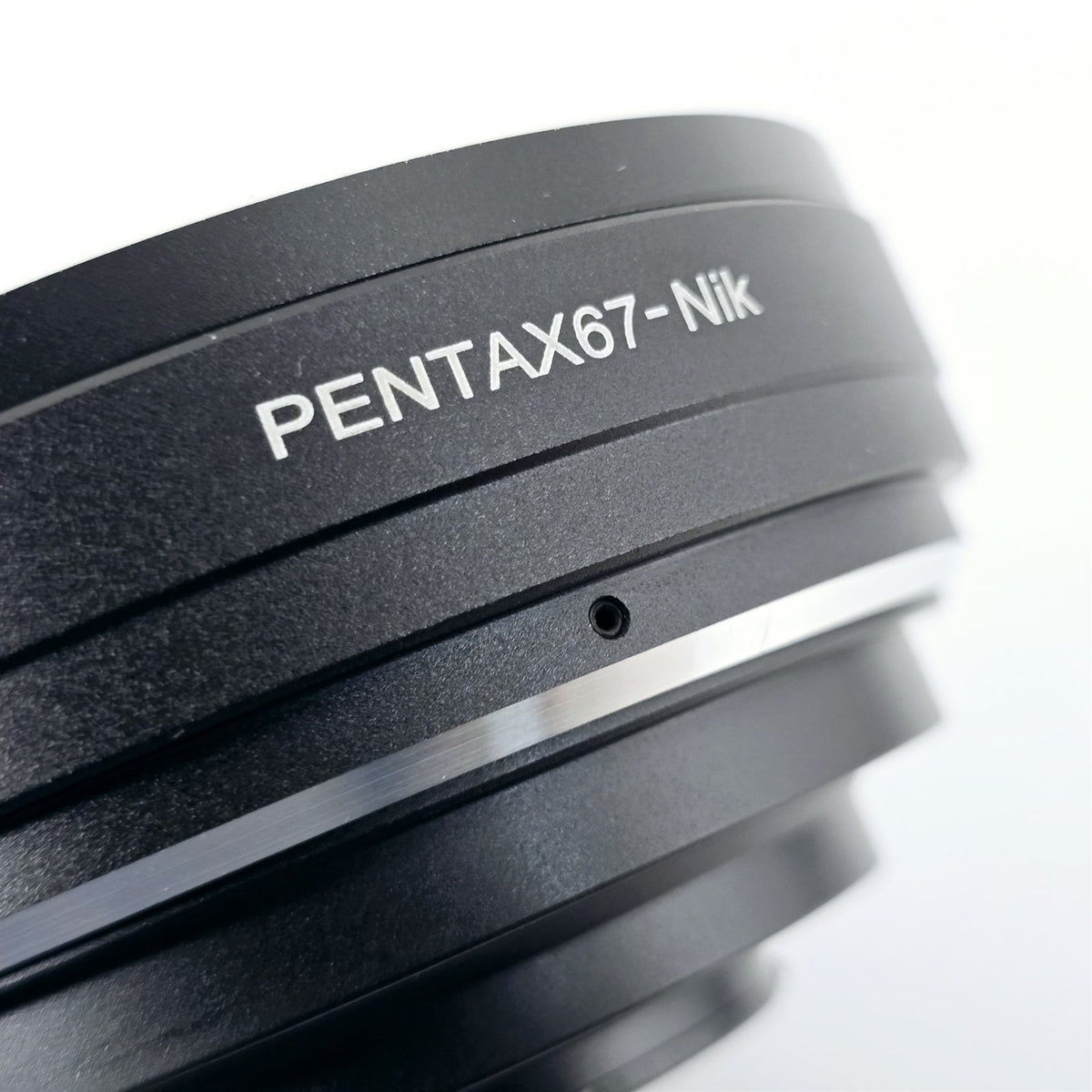 [Pre-owned] Pentax 67-Nikon Lens Mount Adapter (Pentax 67 6x7 Lens to Nikon F) — Mint — Japan #5685