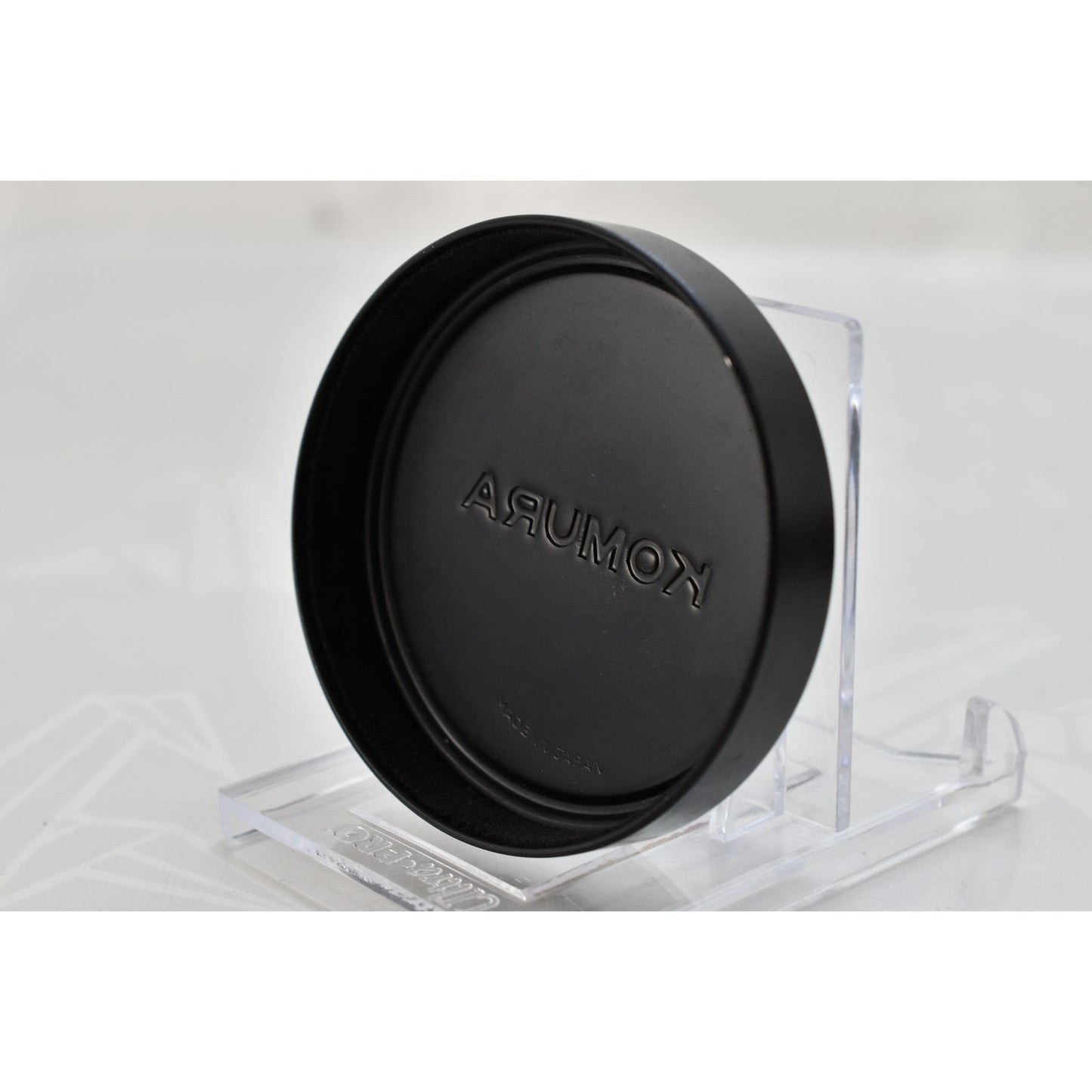 [Pre-owned] Komura 57mm Metal Slip On Front Lens Cap — MINT — Japan #2378