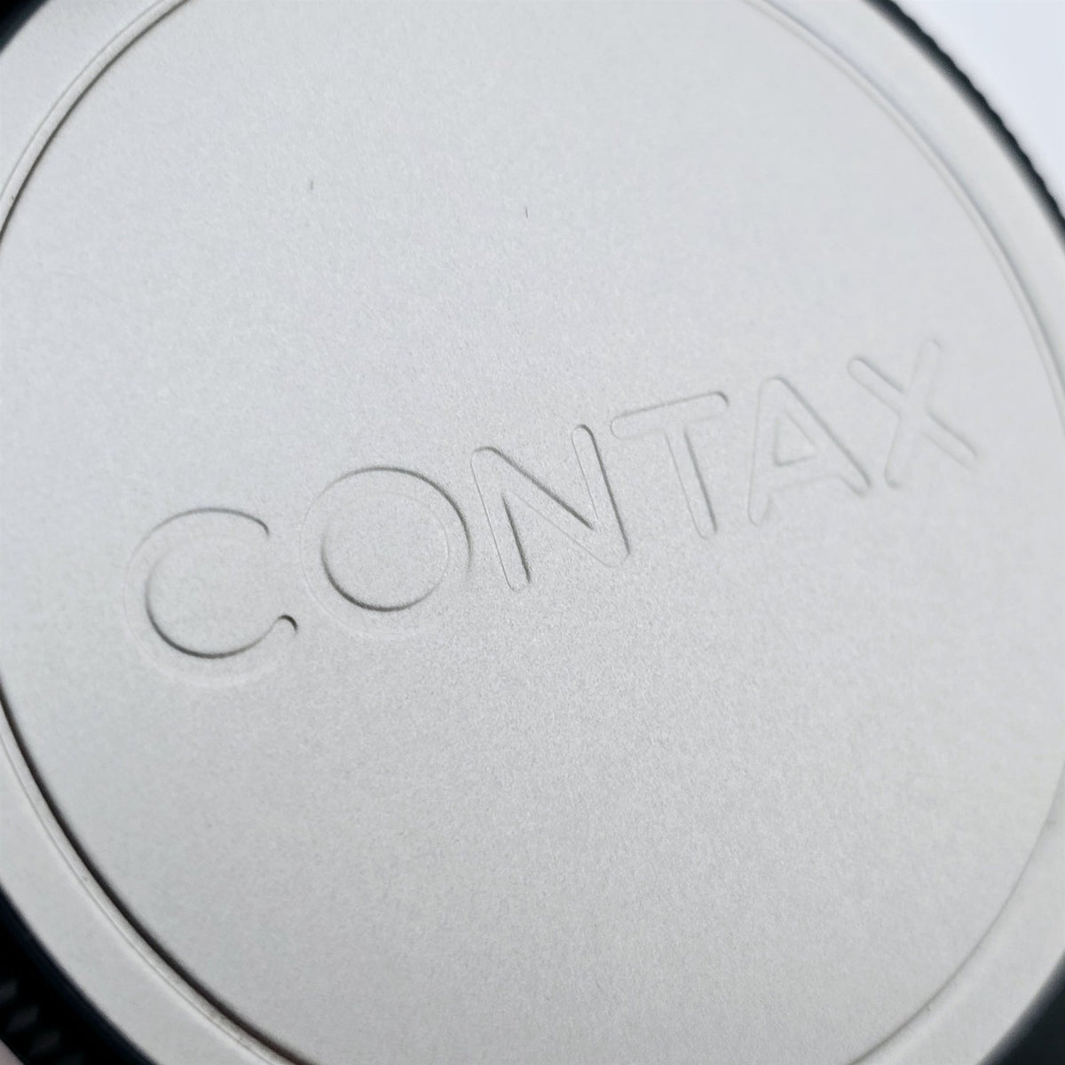 [Pre-owned] Contax GK-B Body Cap & GK-41 46mm Front Lens Cap for G1 G2 — Mint — Japan #5628