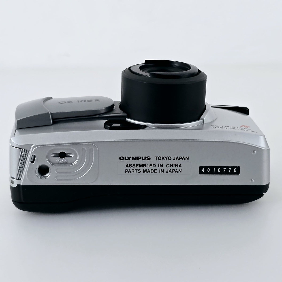 [Pre-owned] Olympus OZ 105 R Point & Shoot 35mm Film Camera Silver — Near Mint — Japan #5674