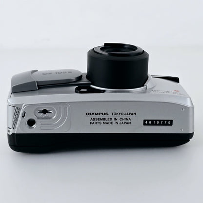 [Pre-owned] Olympus OZ 105 R Point & Shoot 35mm Film Camera Silver — Near Mint — Japan #5674