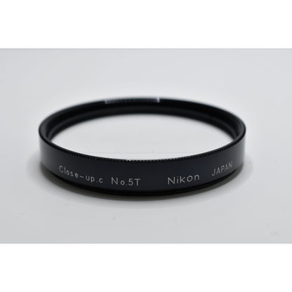 [Pre-owned] Nikon Close-up No.5T 62mm Lens Filter — Near MINT+++ — Japan #2457