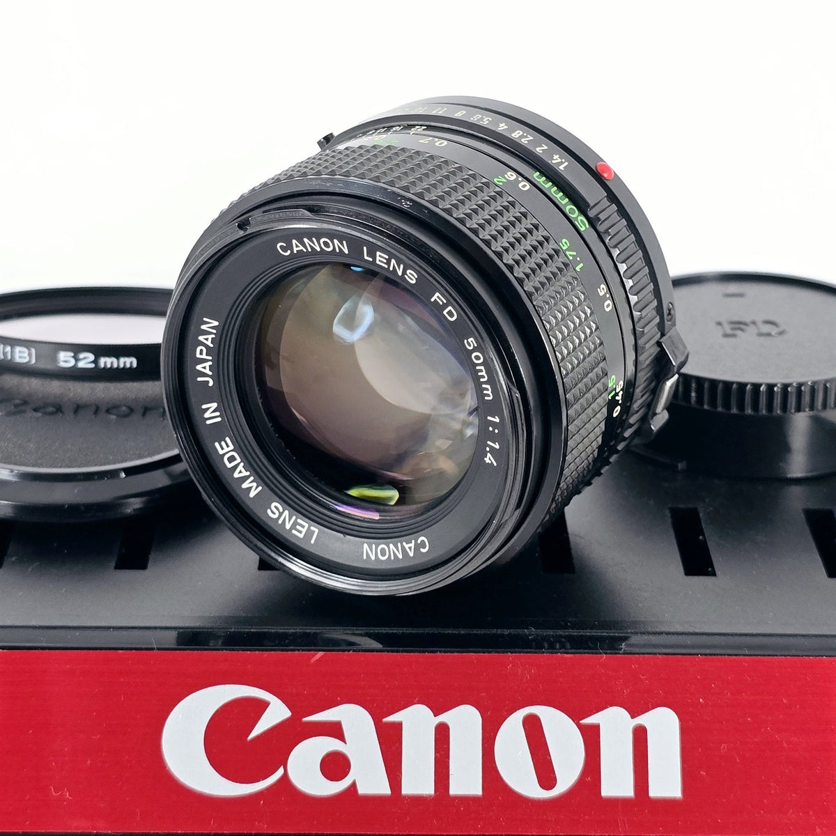 [Pre-owned] Canon New FD 50mm F1.4 MF Standard Prime Lens — Near Mint+++ — Japan #5775