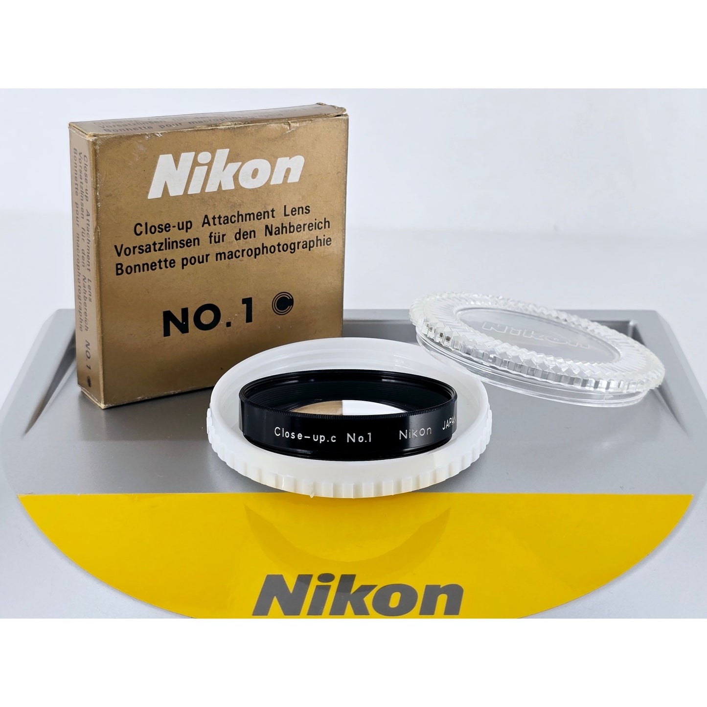 [Pre-owned] Nikon 52mm Close-up Attachment Lens No.1 — Near MINT — Japan #3623
