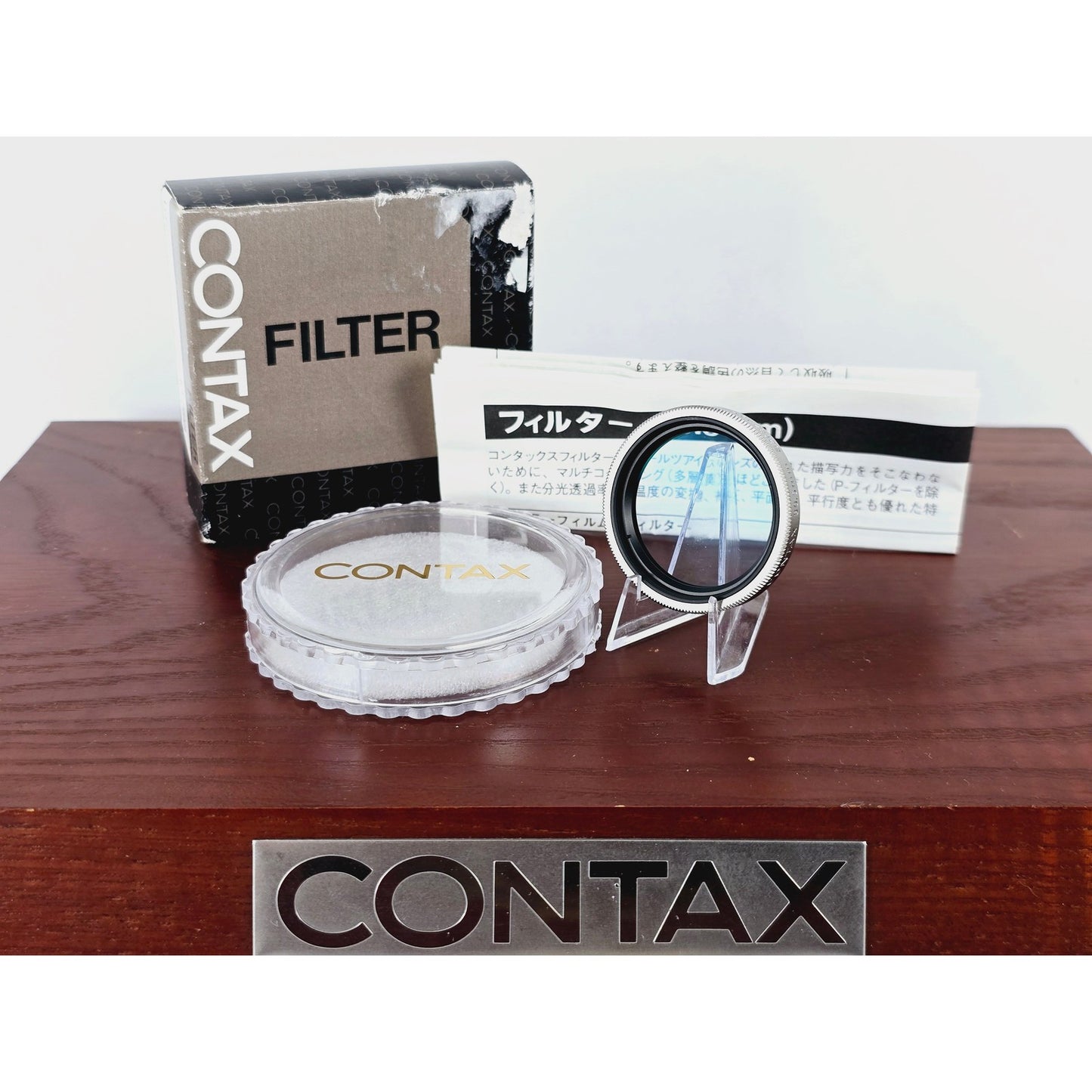[Pre-owned] Contax 30.5mm B2 (82A) MC Lens Filter — Unused — Japan #2676